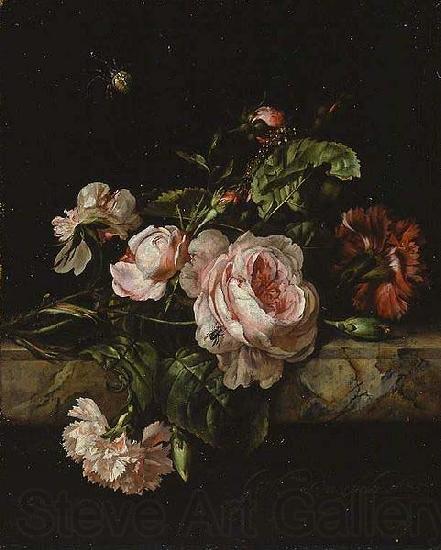 Willem van Aelst Group of flowers Norge oil painting art
